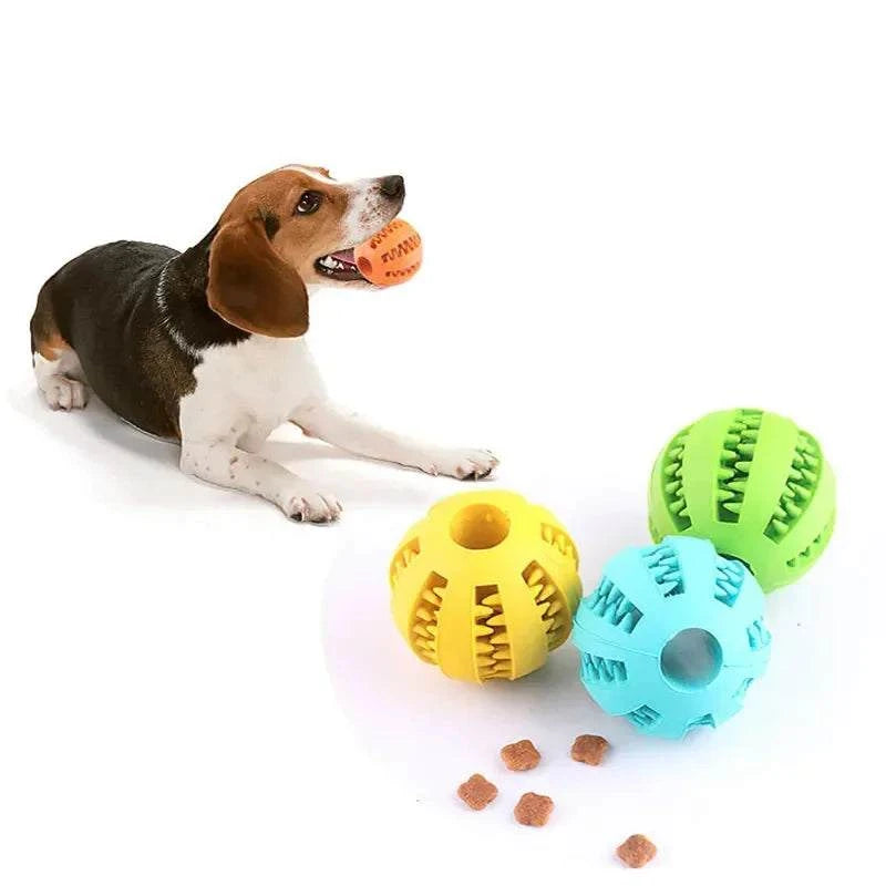 Silicone Pet Dog Toy Ball Interactive Bite-resistant Chew Toy